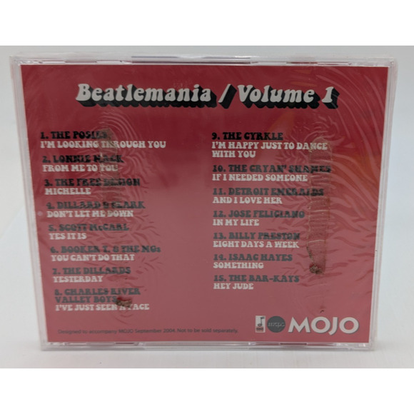 Mojo Beatlemania Volume 1 &2 An All-American Tribute To The Fab Four CD Lot of 2 - Picture 3 of 7